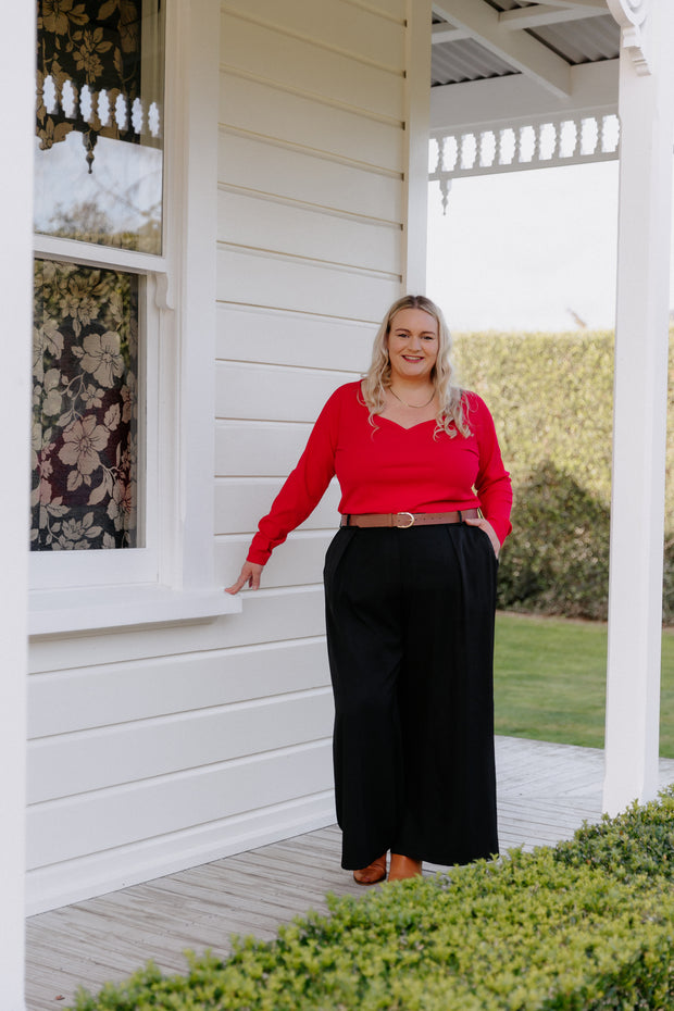 Kenny Top LS - Red