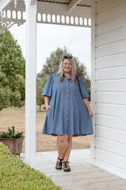 Jimmy Dress - Chambray