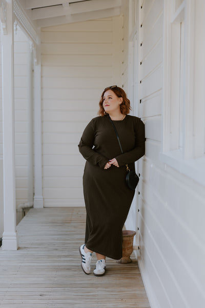 Lauren Dress - Khaki