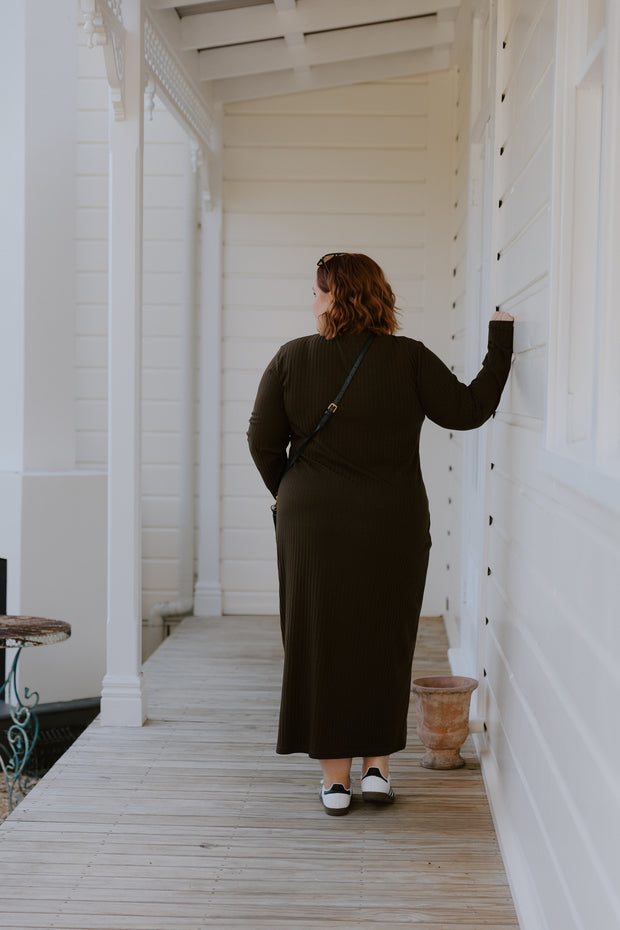 Lauren Dress - Khaki