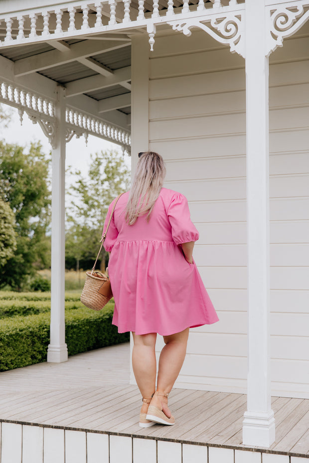 Beau Dress - Pink/Floral