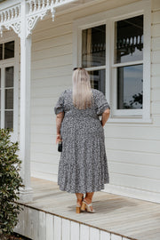 Mabel Dress - Black Floral