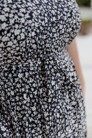 Mabel Dress - Black Floral