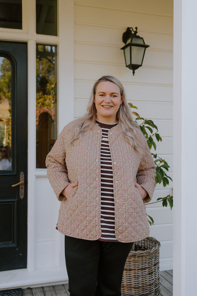 Quilted Jacket - Fawn Quilted