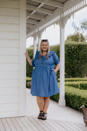 Asher Dress - Chambray