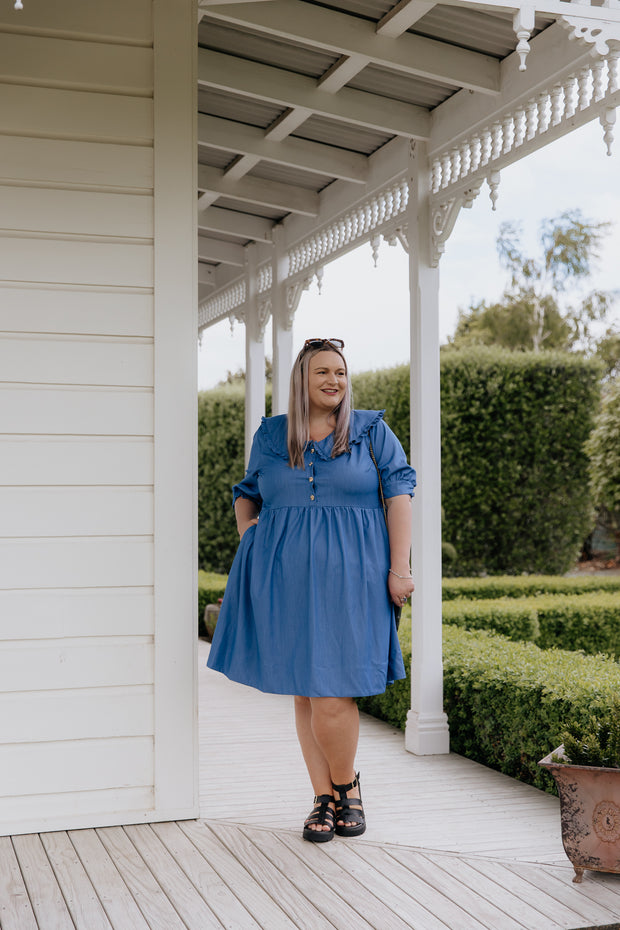 Asher Dress - Chambray