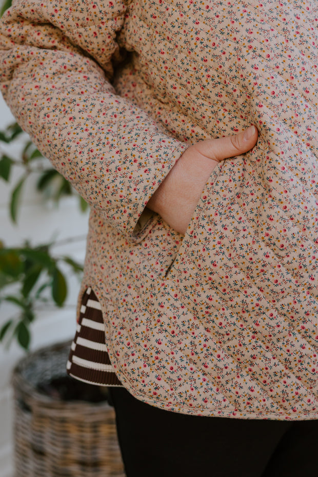 Quilted Jacket - Fawn Quilted