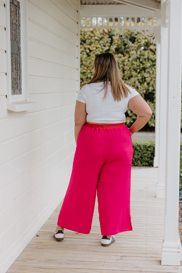 Henry Pants - Pink/Red