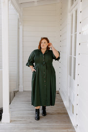 Jewel Dress - Khaki