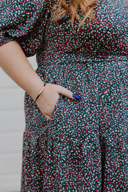 Mabel Dress - Blue Floral