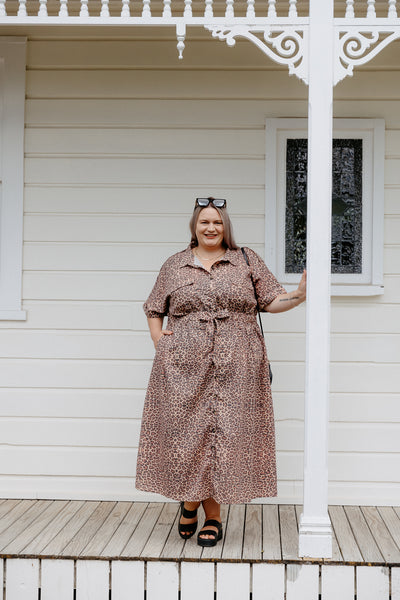 Sam Dress - Leopard