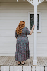 Mabel Dress - Blue Floral