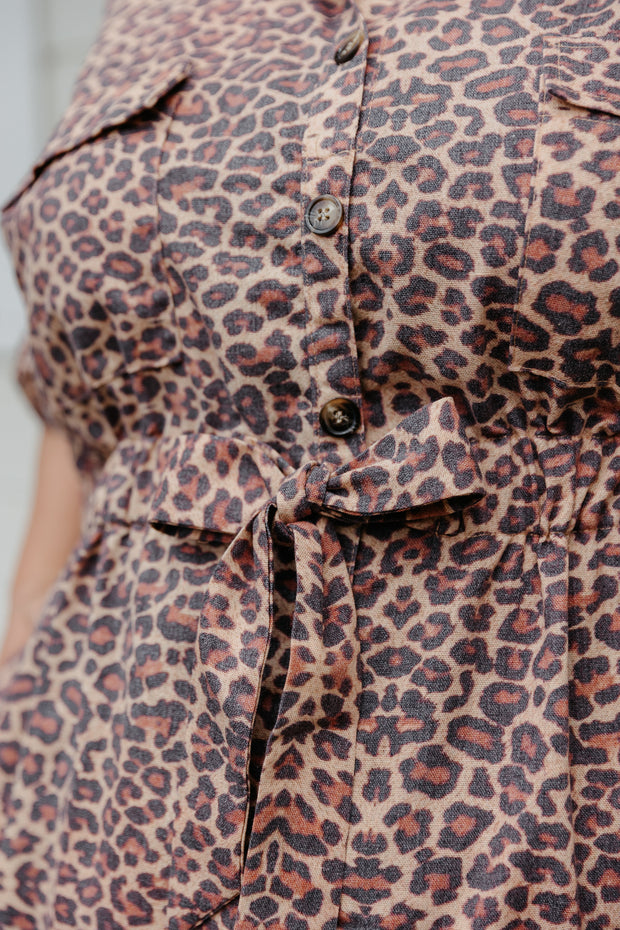 Sam Dress - Leopard