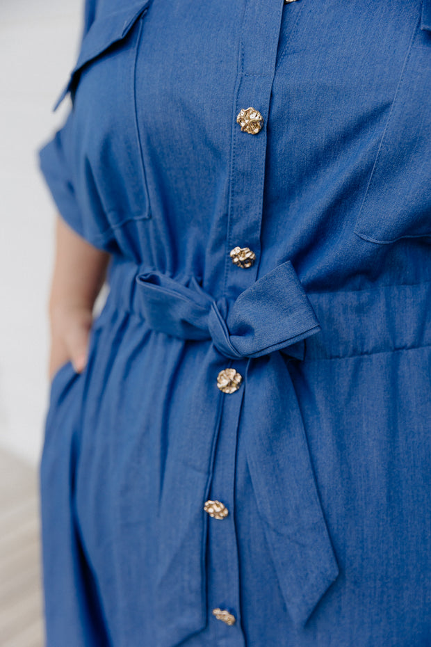 Sam Dress - Chambray