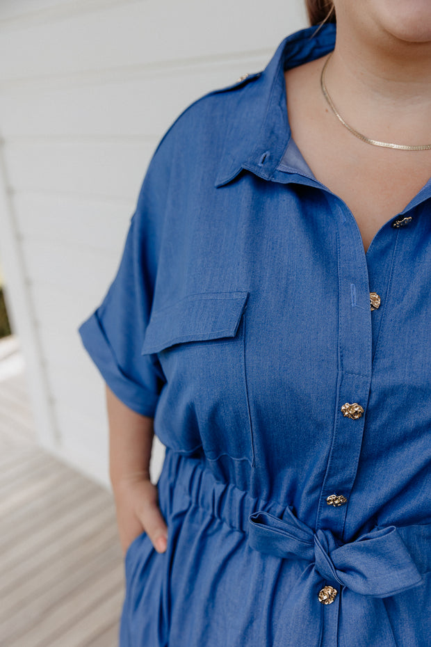 Sam Dress - Chambray
