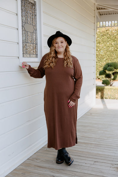 Lauren Dress - Brown