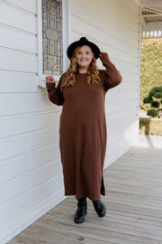 Lauren Dress - Brown