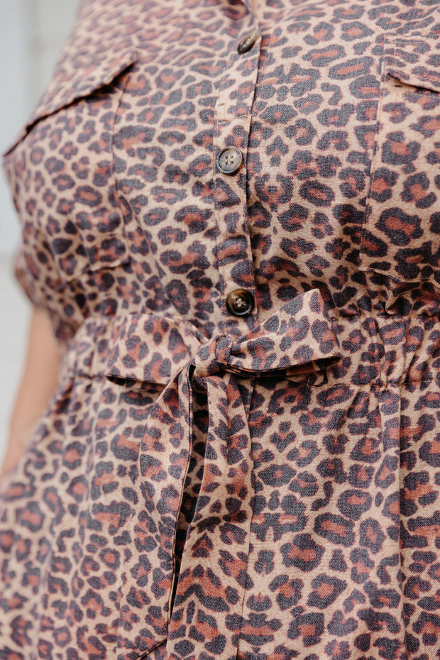 Sam Dress - Leopard