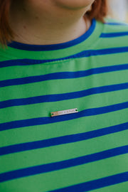 Oversized Tee - Green/Blue