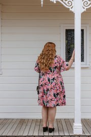 Eden Dress - Black Floral