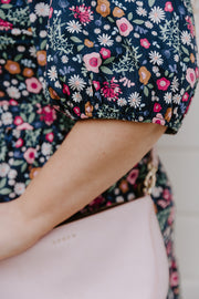 Mabel Dress - Navy Floral