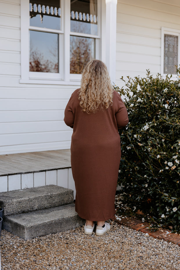 Lauren Dress - Brown