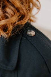 Summer Linen Trench - Black