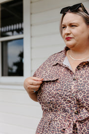 Sam Dress - Leopard