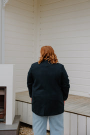 Blazer Coat - Navy