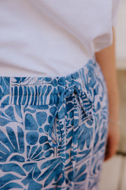 Chilli Pants - Blue Pattern