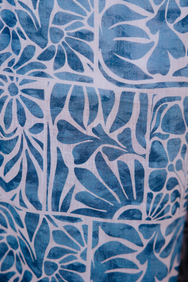 Chilli Pants - Blue Pattern