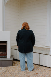 Blazer Coat - Navy