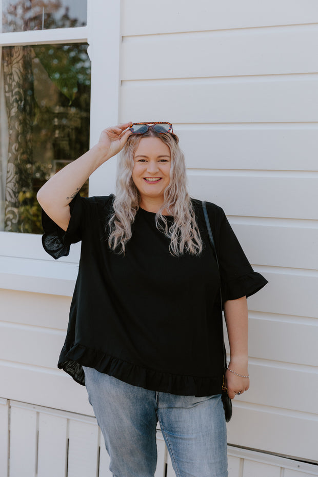 Odette Blouse - Black