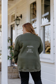 Liv Crew - Stay Kind- Khaki