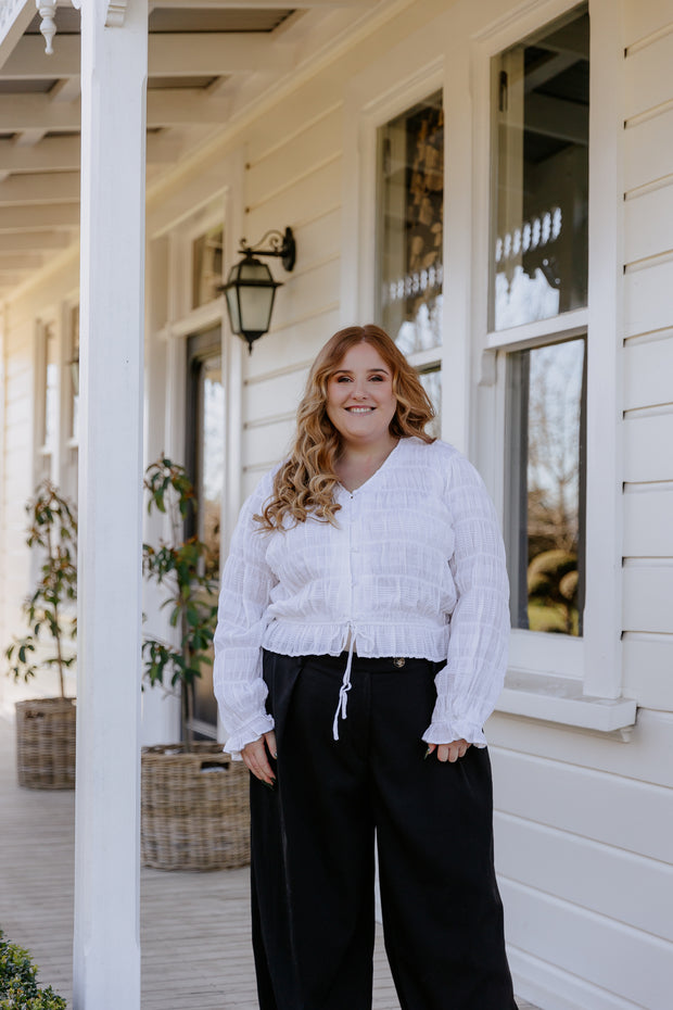 Sienna Top - White