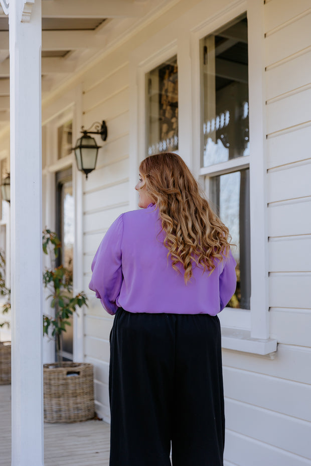 Clara Top LS - Lilac