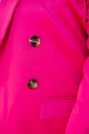 Longline Blazer - Pink
