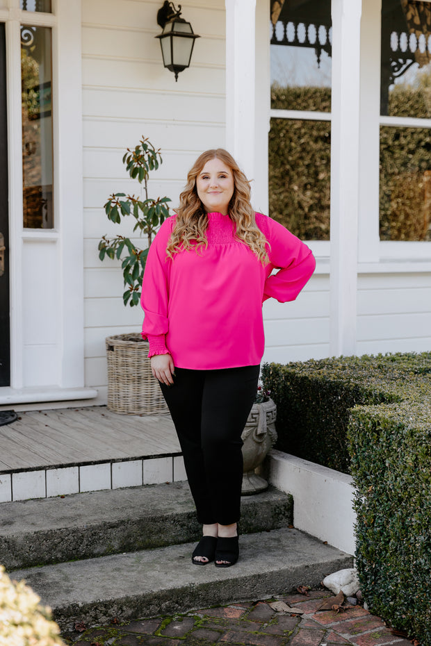 Clara Top LS - Pink