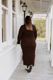 Elle Dress - Brown Bubble