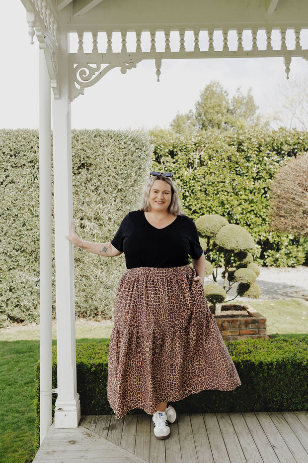 Paddy Skirt - Leopard